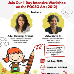 Creating Safe Spaces - Understanding and Implementing the POCSO Act in Schools - 1st Aug 2025